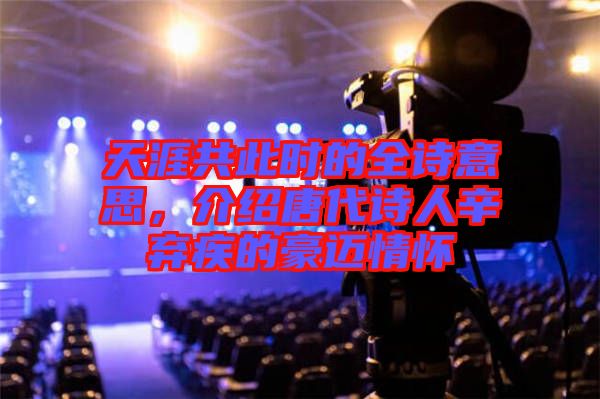 天涯共此時的全詩意思，介紹唐代詩人辛棄疾的豪邁情懷