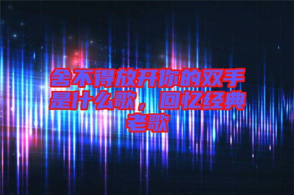 舍不得放開(kāi)你的雙手是什么歌，回憶經(jīng)典老歌