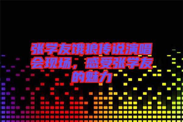 張學(xué)友餓狼傳說演唱會現(xiàn)場，感受張學(xué)友的魅力