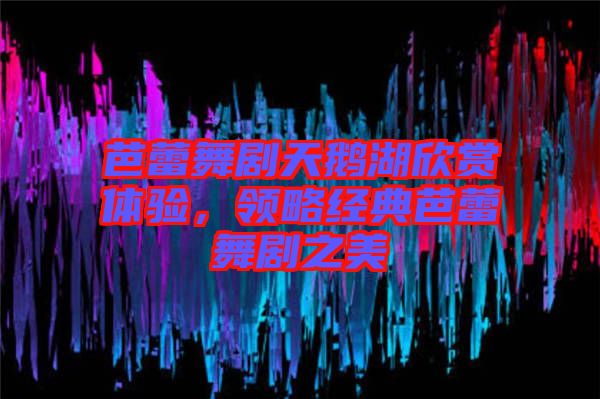 芭蕾舞劇天鵝湖欣賞體驗(yàn)，領(lǐng)略經(jīng)典芭蕾舞劇之美