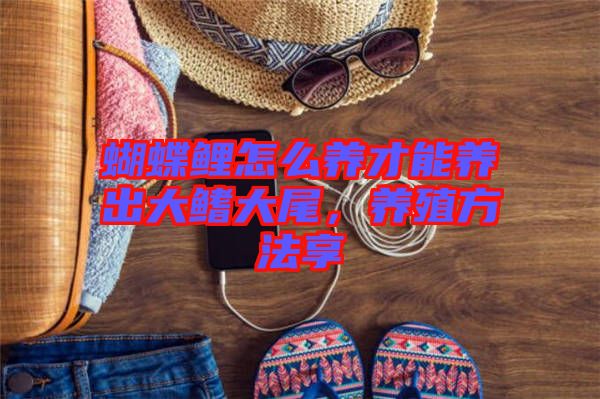 蝴蝶鯉怎么養(yǎng)才能養(yǎng)出大鰭大尾，養(yǎng)殖方法享