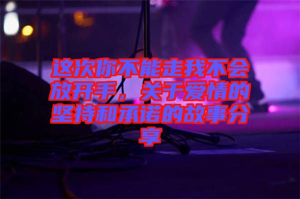 這次你不能走我不會放開手，關(guān)于愛情的堅持和承諾的故事分享